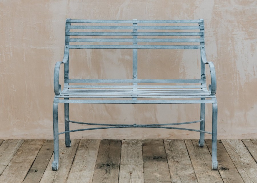 Outdoor Living Harrod Horticultural Metal Furniture | Buy Two Seater Garden Bench
