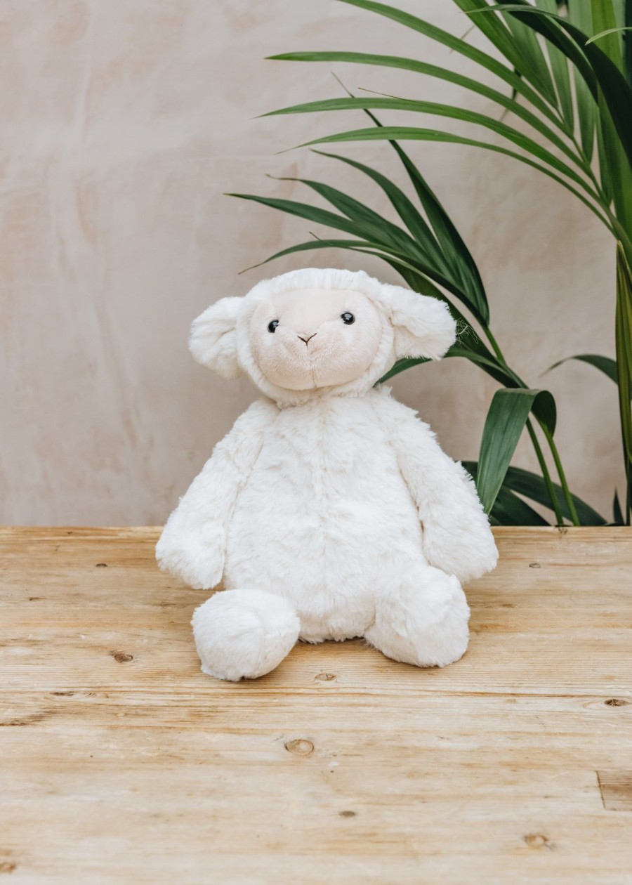 Children Jellycat Soft Toys | Jellycat Medium Bashful Lamb