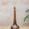 Interiors Pooky Lighting Lighting | Eileen Table Lamp In Dark Wood