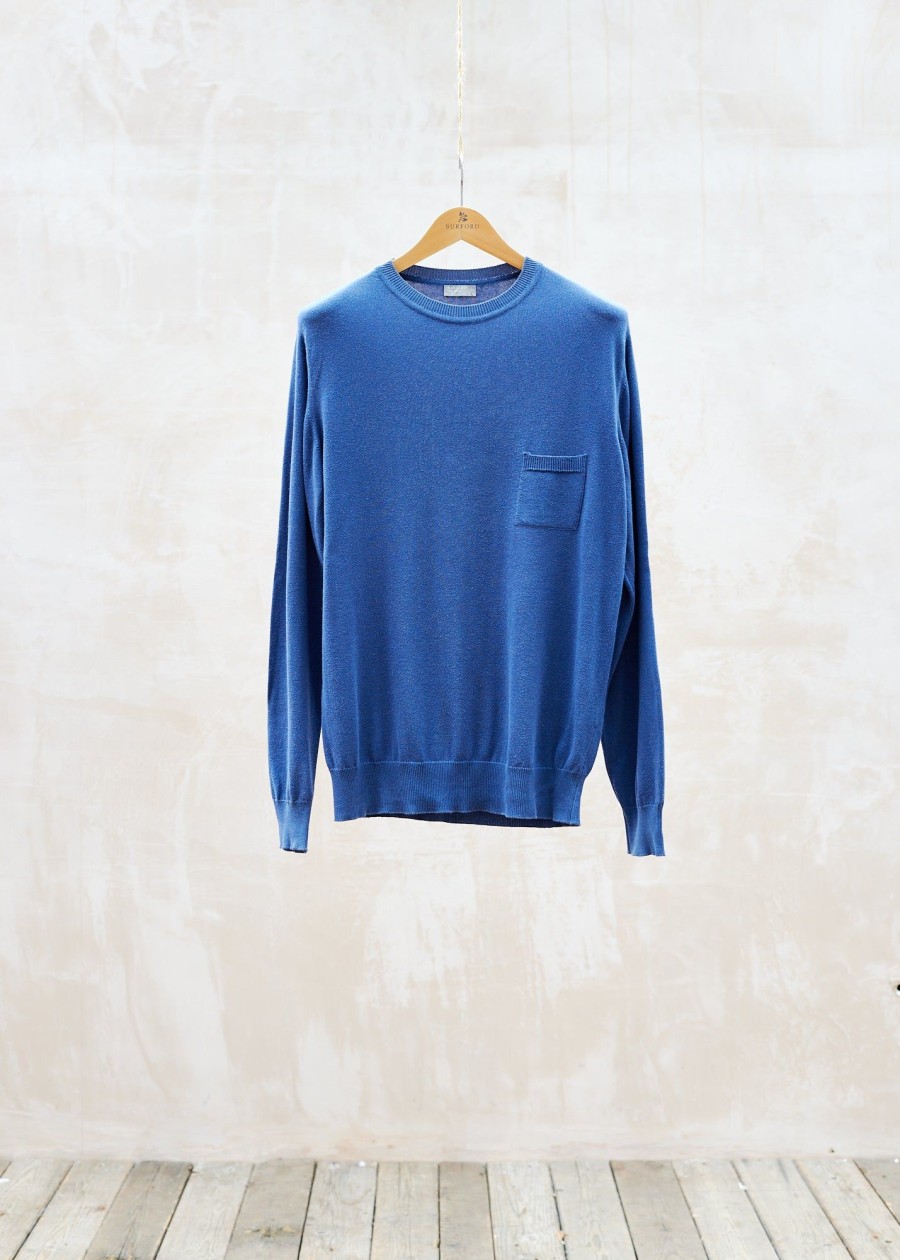 Clothing Kenny Ryder Pre-Loved Menswear | Margaret Howell Pocket Cotton/Cashmere Jumper - M/L