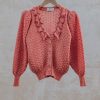 Clothing Herd Knitwear | Herd Lytham Cardigan In Shrimp