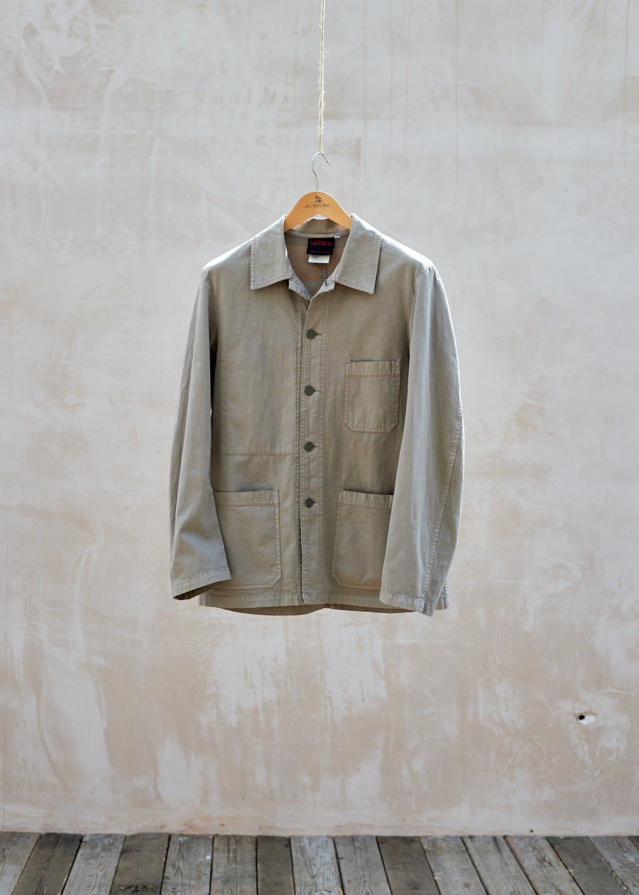 Clothing Kenny Ryder Pre-Loved Menswear | Vetra Taupe Light Workwear Jacket - M