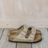 Clothing Birkenstock Footwear | Birkenstock Arizona Sandals In Tobacco Brown