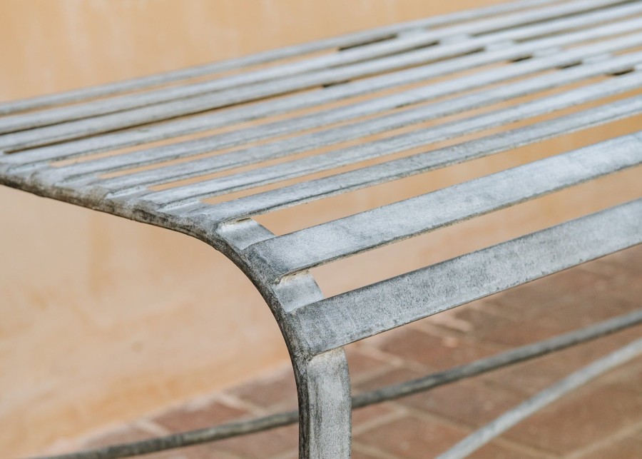 Outdoor Living Harrod Horticultural Metal Furniture | Buy Three Seater Dining Bench