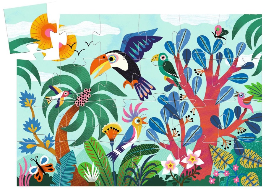 Children Djeco Indoor Play | Coco The Toucan Puzzle