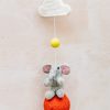 Children AfroArt Soft Toys | Elephant On A Ball Mobile