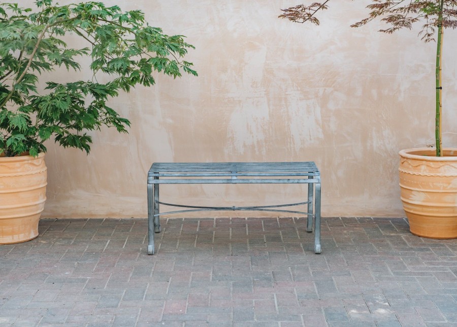 Outdoor Living Harrod Horticultural Metal Furniture | Buy Two Seater Dining Bench