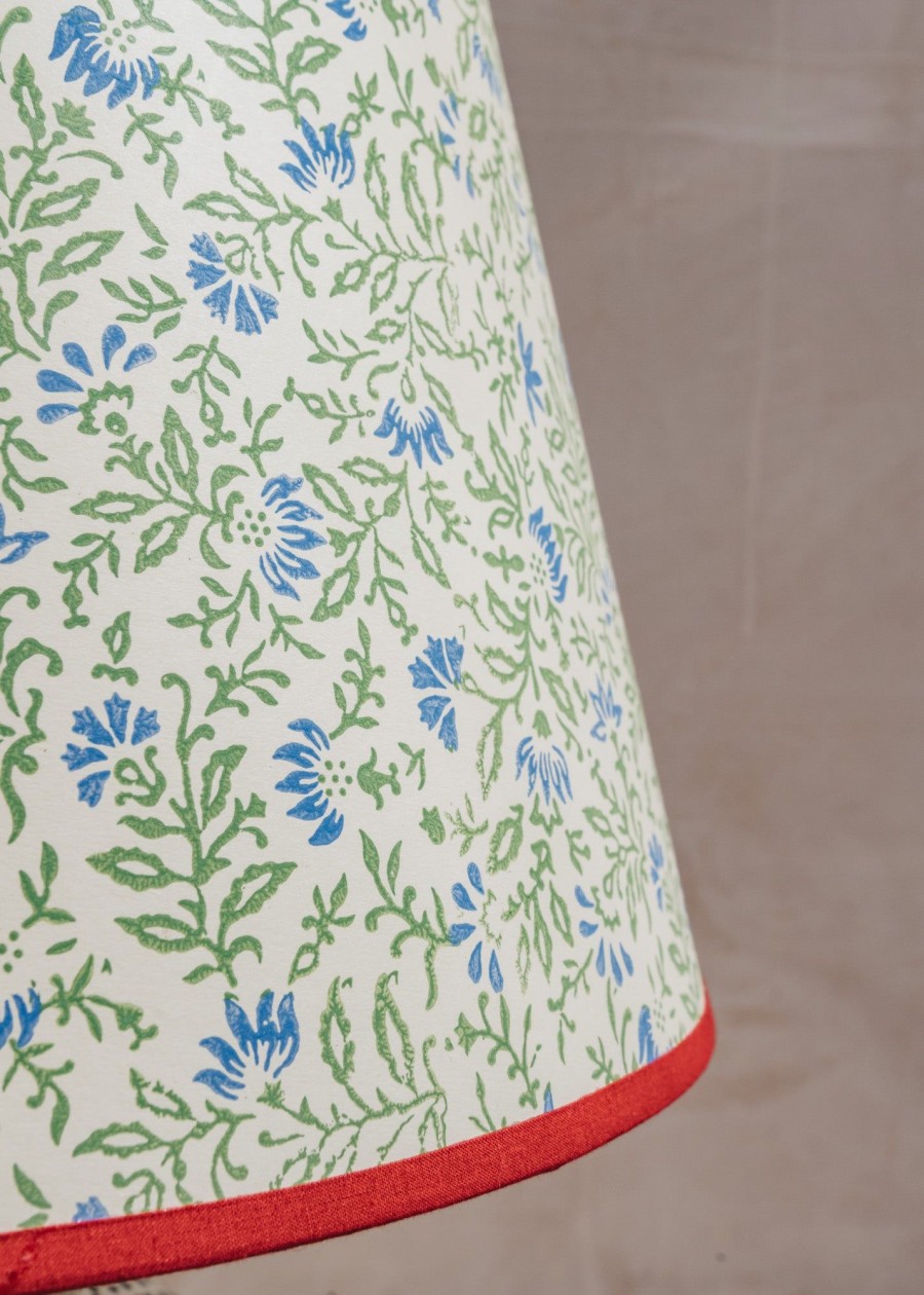 Interiors Burford Garden Co. Lighting | Pooky English Garden Ditzy Floral Straight Empire Shade, 30Cm