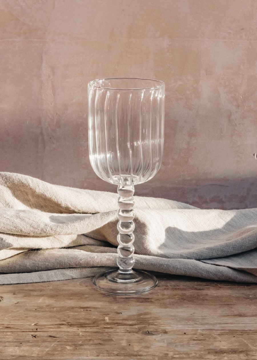 Interiors Nkuku Dining | Nkuku Santosa Wine Glass