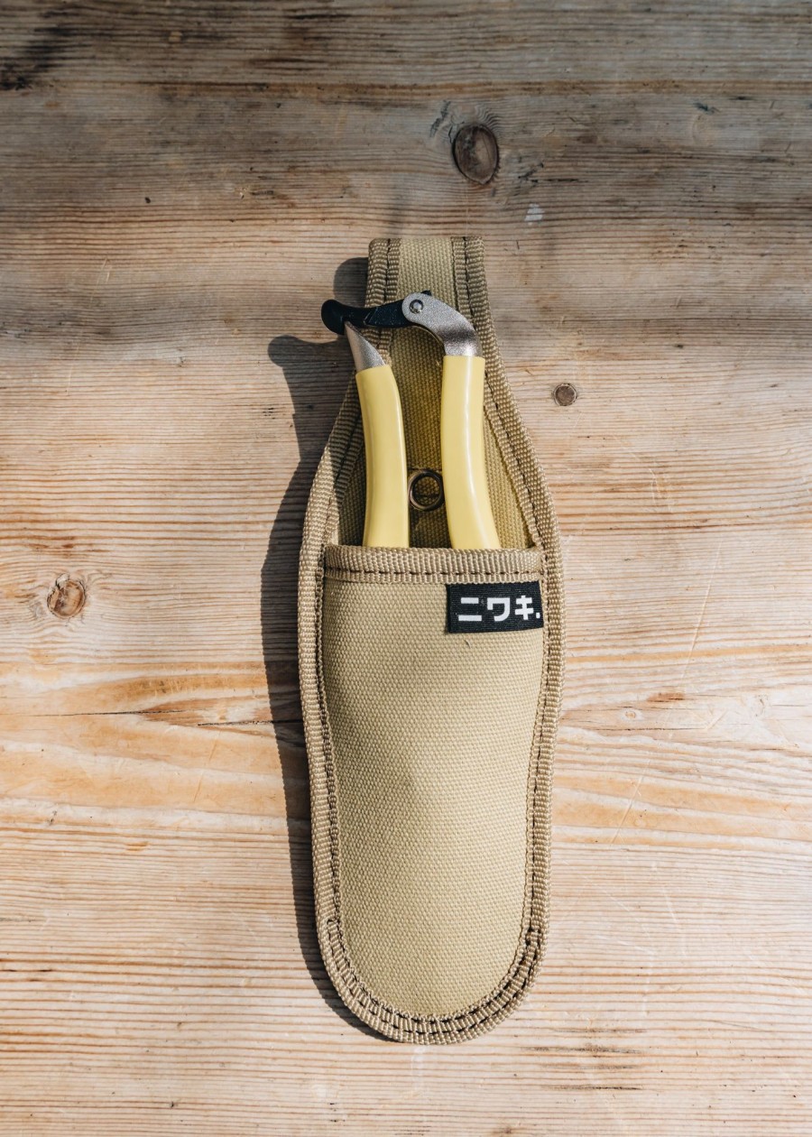Gardening Niwaki Houseplant Care | Niwaki Daikiba Secateurs With A Canvas Holster