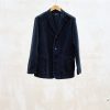 Clothing Kenny Ryder Pre-Loved Menswear | Open Dich Union Made Black Corduroy Work Blazer - L