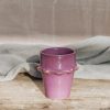 Interiors Chabi Chic Dining | Small Beldi Tazza Lilac And Gold Cup