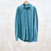 Clothing Kenny Ryder Pre-Loved Menswear | Boglioli Green Pique Cotton Shirt - Xxl