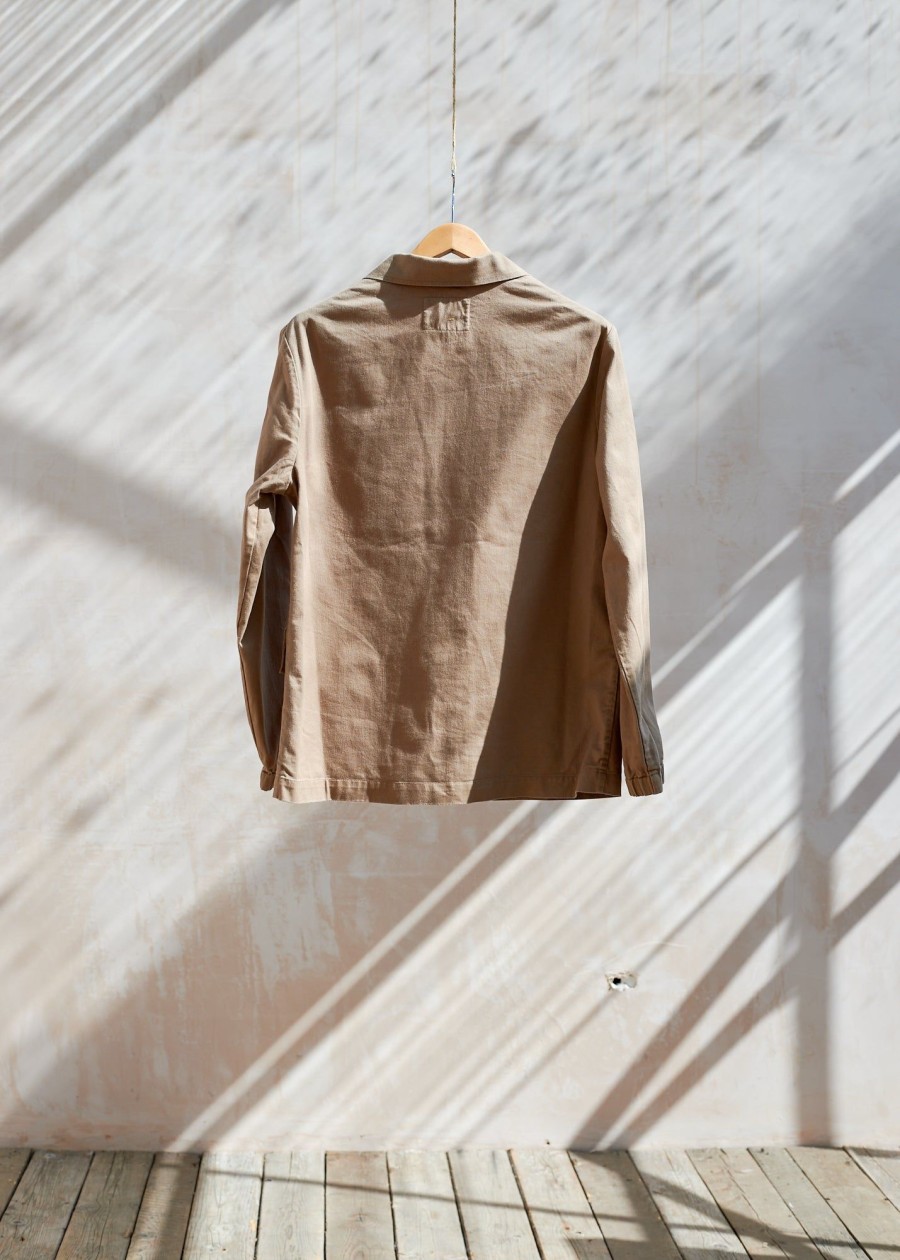 Clothing Kenny Ryder Pre-Loved Menswear | Margaret Howell Tough Tan Cotton Work Jacket