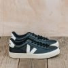 Clothing Veja Footwear | Veja Women'S Campo Leather Trainers In White And Black