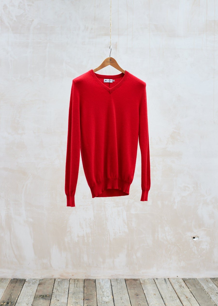 Clothing Kenny Ryder Pre-Loved Menswear | Colombo Nwt Cashmere V-Neck - S
