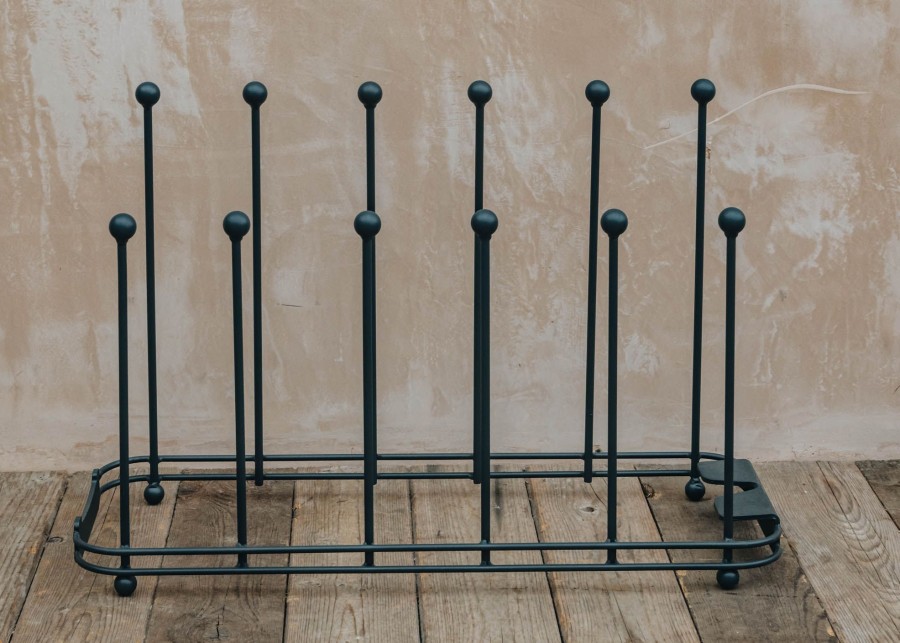 Interiors Harrod Horticultural Storage | Harrod Horticultural Six Pair Wellington Boot Stand In Anthracite
