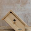 Outdoor Living Green Feathers Wildlife Care | Side View Cedar Bird Box
