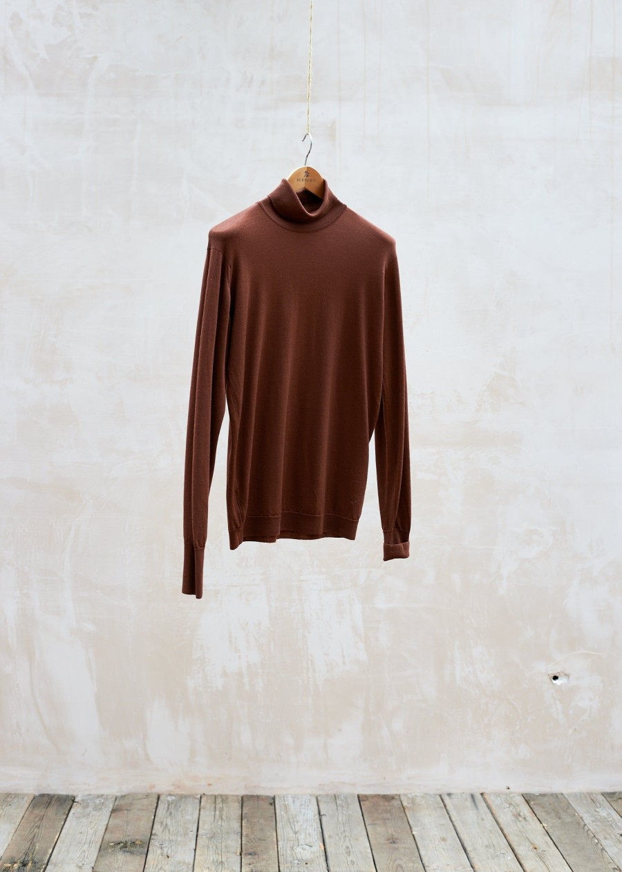 Clothing Kenny Ryder Pre-Loved Menswear | John Smedley Roll-Neck - M