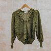 Clothing Herd Knitwear | Herd Lytham Cardigan In Forest
