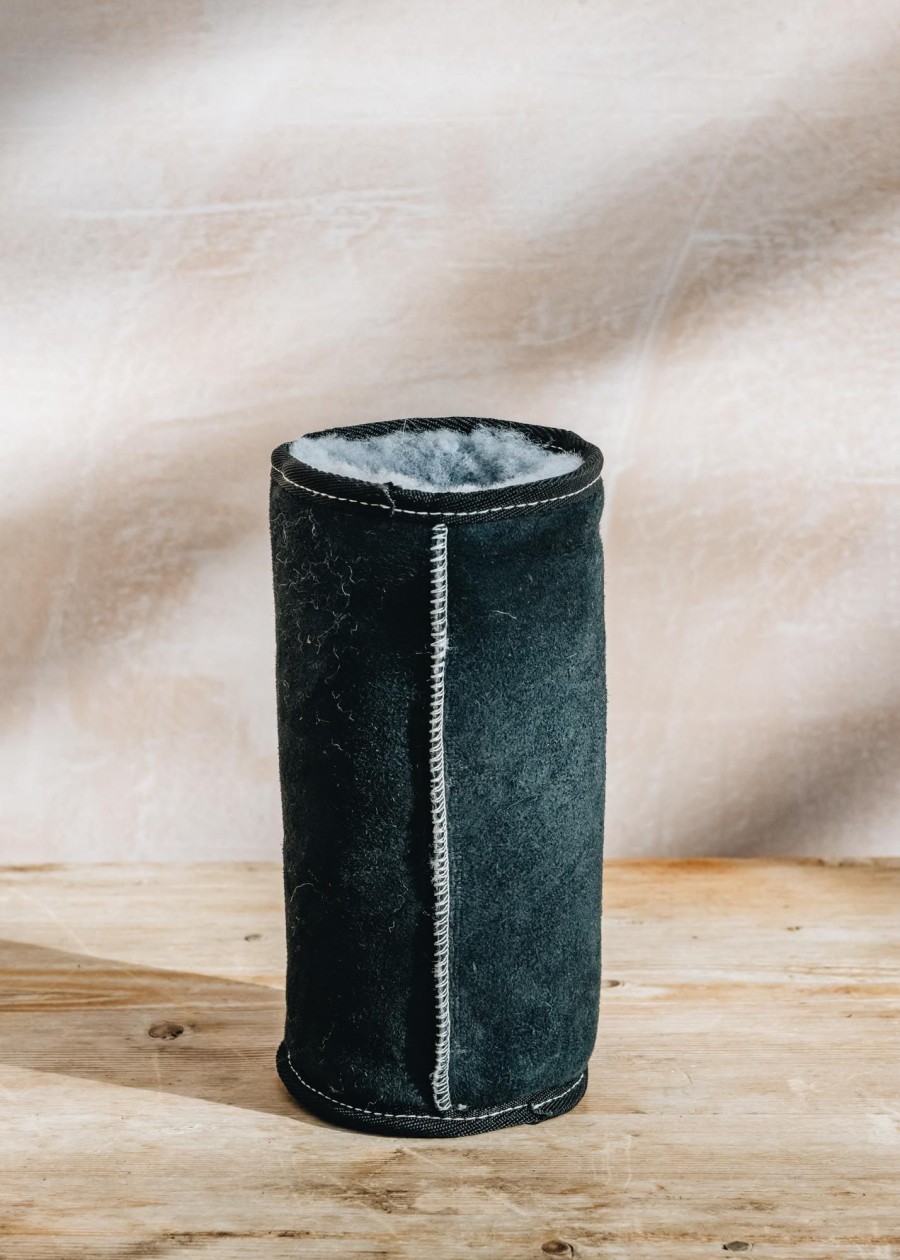 Interiors KYWIE Dining | Kywie Sheepskin Wine Cooler In Denim Suede