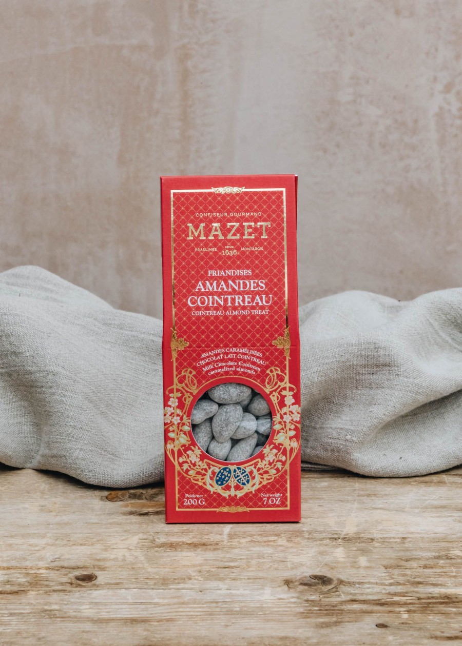 Food & Drink Mazet Chocolate & Confectionery | Mazet Milk Chocolate Almonds With Cointreau