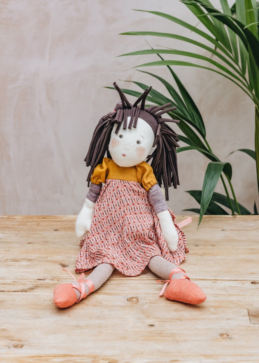 Children Moulin Roty Soft Toys | Prunelle Rag Doll