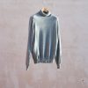 Clothing Kenny Ryder Pre-Loved Menswear | Rubinacci 100% Cashmere Grey Roll-Neck - L/Xl