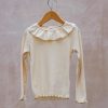 Children Lil' Atelier Children'S Clothing | Children'S Omina Top In Wood Ash