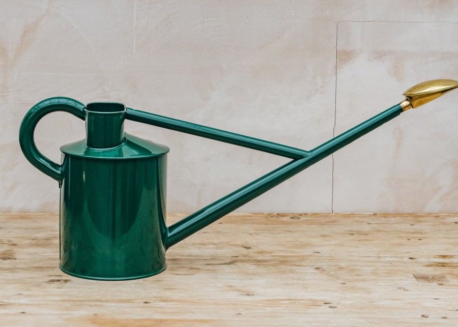 Gardening Haws Houseplant Care | Haws Original Watering Can In Green 4.5L