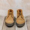 Clothing Sanders Footwear | Men'S Hi Top Suede Chukka Boots In Indiana Tan