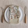 Interiors Bungalow Table Linen | Bungalow Jasmine Sage Napkin