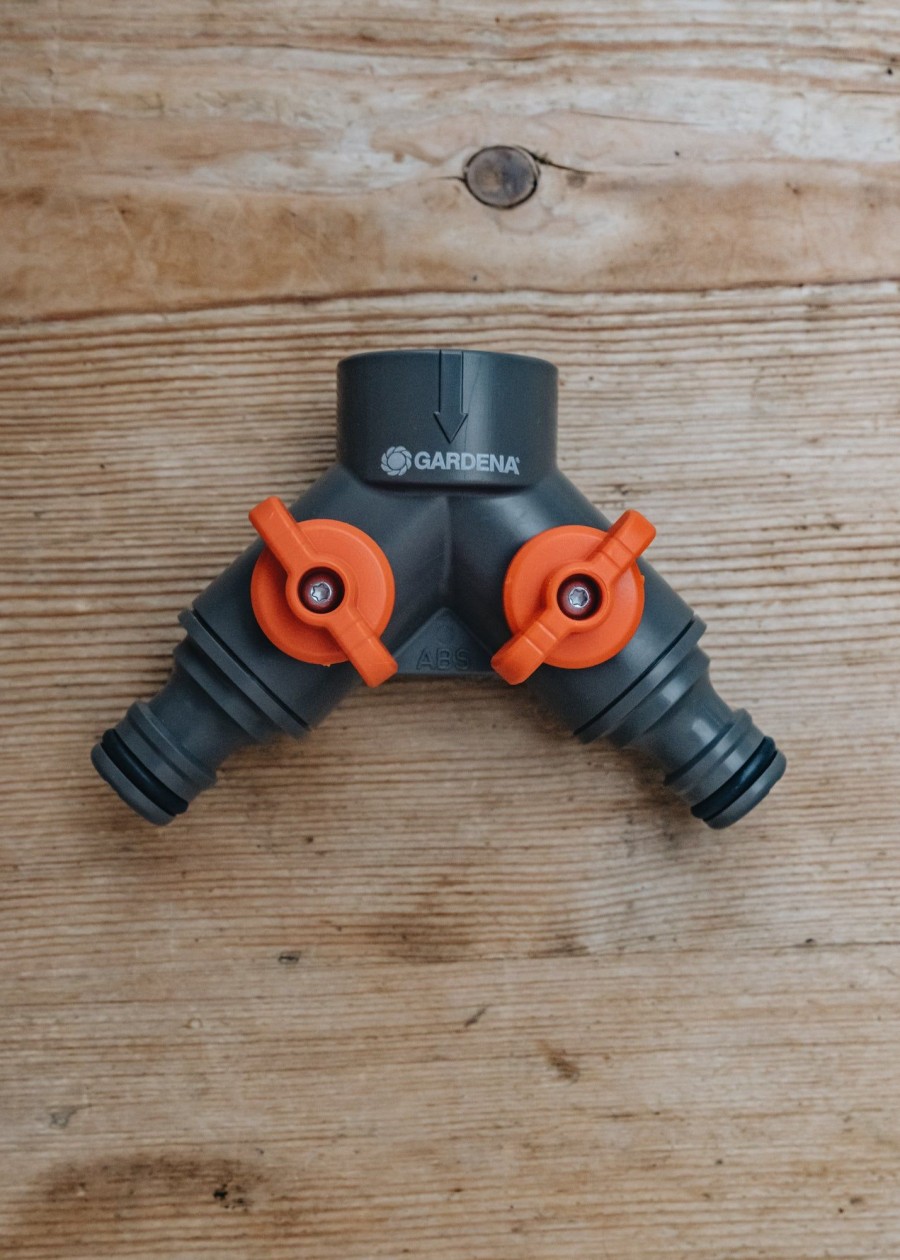 Gardening Gardena Watering | Twin Tap Connector
