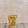Gardening Terres D'Albine Ornamental Features | Buy Roy De Soleil Vase In Yellow
