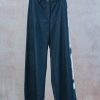 Clothing Diega Trousers & Skirts | Pometo Trousers In Navy Pinstripe