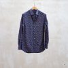 Clothing Kenny Ryder Pre-Loved Menswear | Paul Smith Navy Flower Patterned Cotton Shirt - L