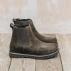 Clothing Birkenstock Footwear | Birkenstock Men'S Highwood Slip-Ons In Mocca Suede