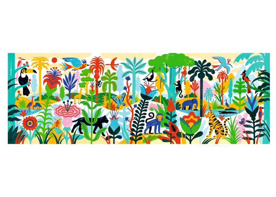 Children Djeco Indoor Play | Jungle Gallery Puzzle