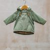 Children Lil' Atelier Babies' Clothing | Babies' Loose Jacket In Oil Green