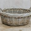Interiors Grand Illusions Storage | Round Kubu Basket With Twisted Rim