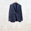 Clothing Kenny Ryder Pre-Loved Menswear | Boglioli Lw Grey Wool Unstructured Blazer - M