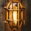 Gardening Nkuku Outdoor Lighting | Outdoor Oshi Iron Bulkhead Light