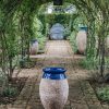 Gardening Terres D'Albine Ornamental Features | Buy Olive Pots With Lime Green Neck (70Cm)