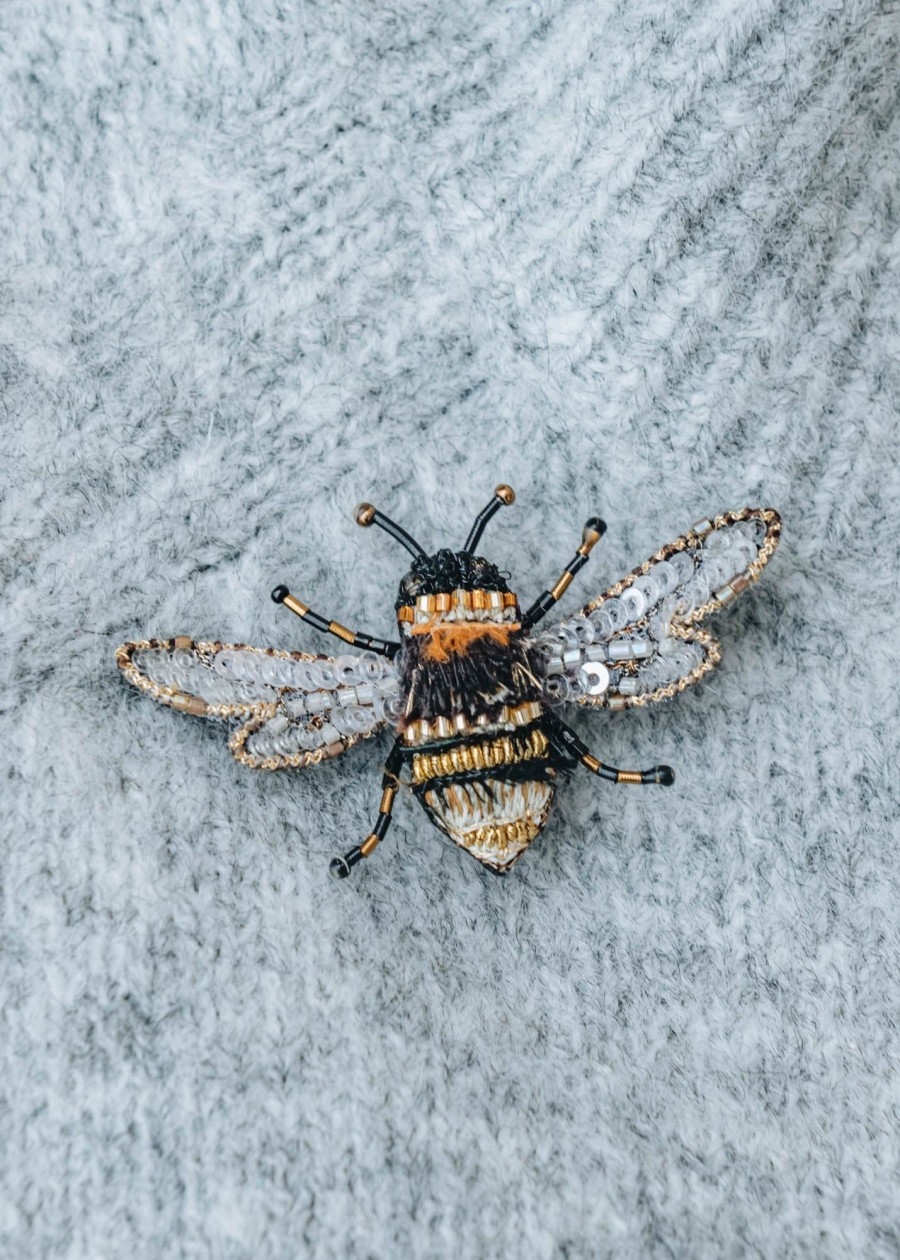 Clothing Trovelore Jewellery | Trovelore Humble Bee Brooch