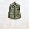 Clothing Kenny Ryder Pre-Loved Menswear | Private White V.C. Lw Tough Green Cotton Shirt Jacket - S