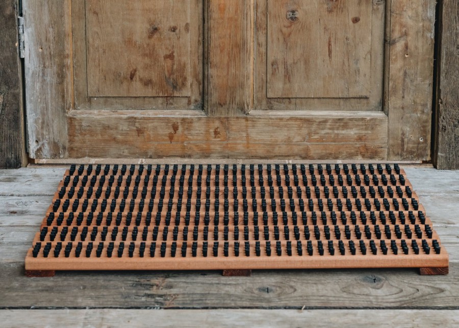 Interiors Iris Hantverk Doormats | Iris Hantverk Wooden Doormat